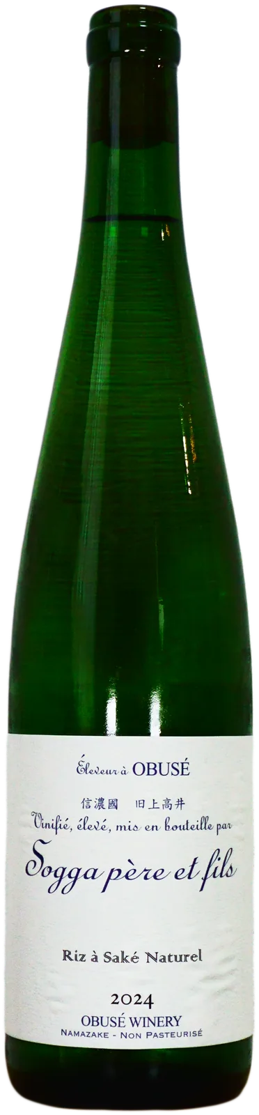 Bottle of Sogga Père et Fils Riz a Sake Naturel 2024