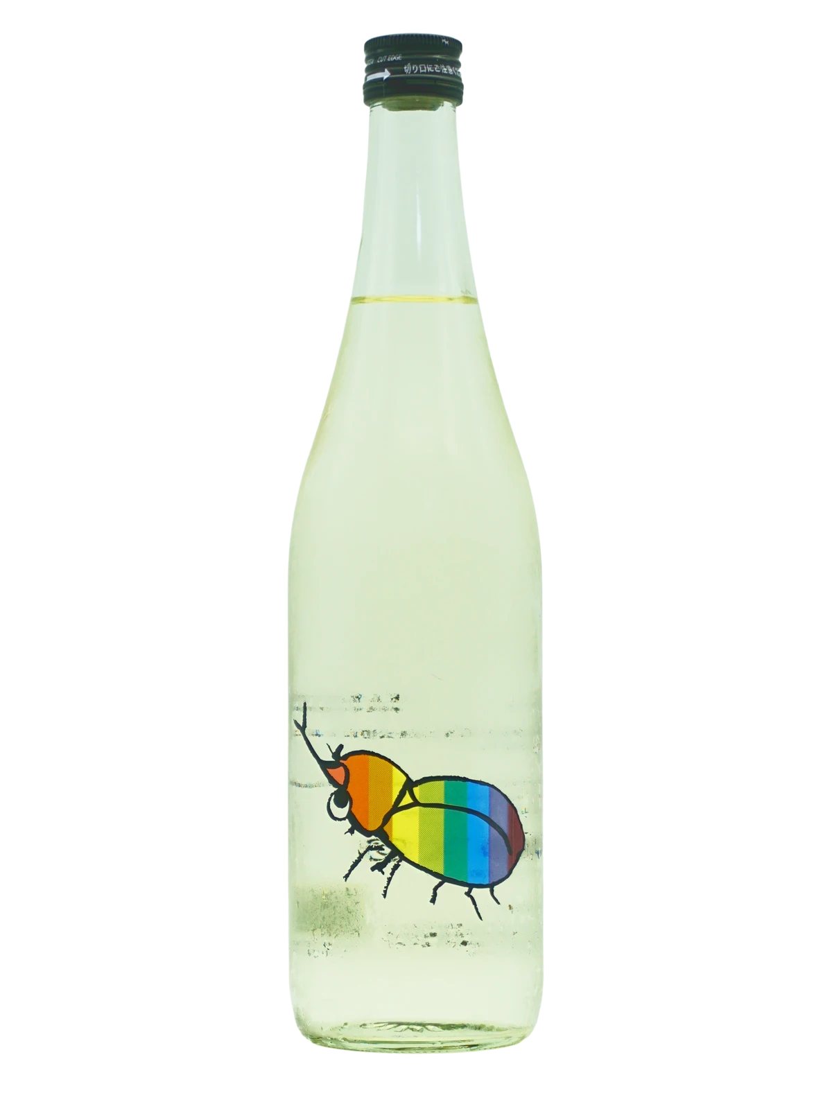 Photograph of the Senkin Kabutomushi bottle